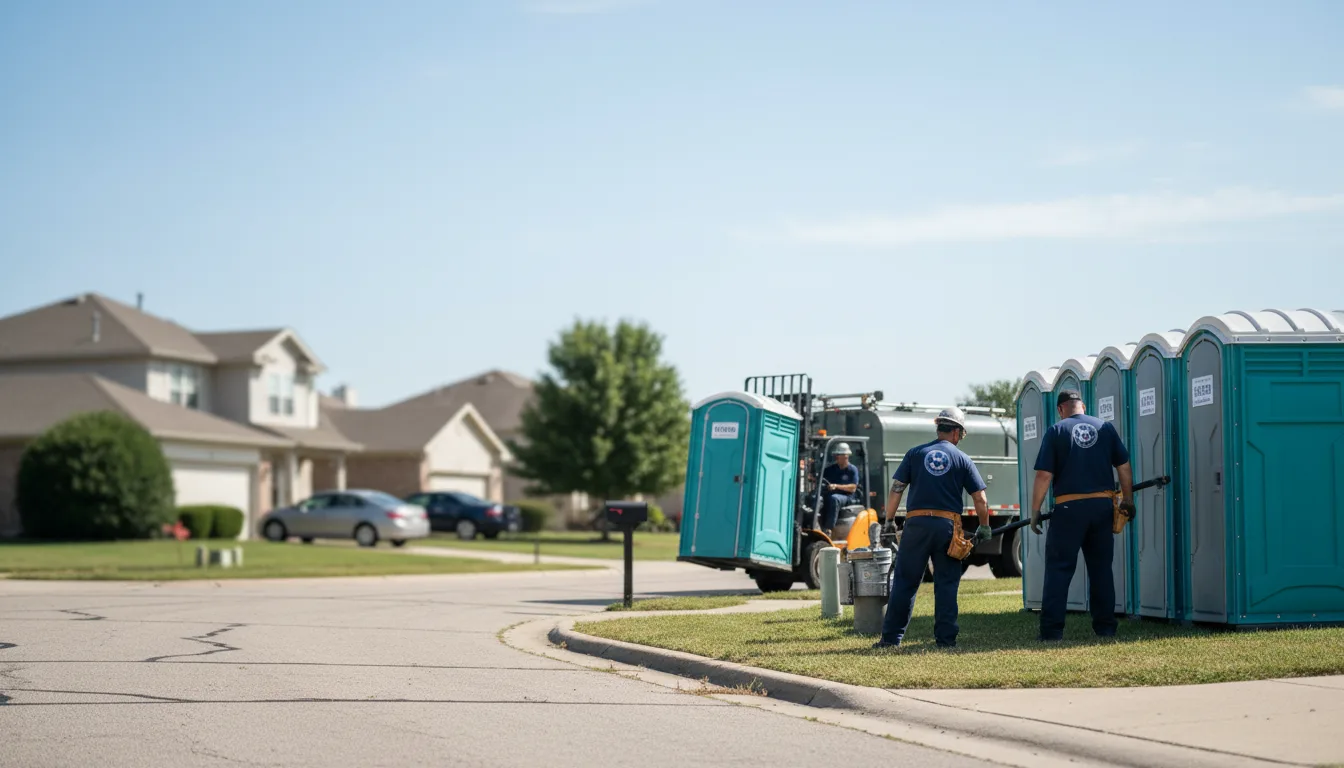 Porta Potty Rental in Alvada, OH near me